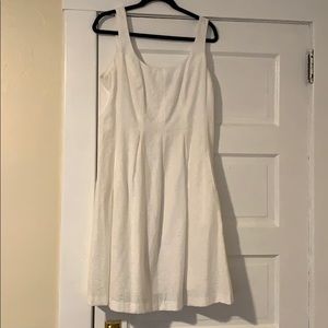 Nine West ivory sleeveless dress size 12
